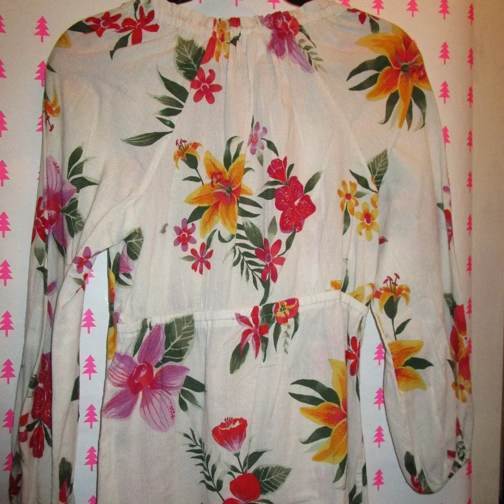 Floral Maternity Top - Picture 2 of 3